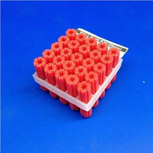 Wall-plug-expanded-Red-6-x-25mm--(pkt-of-25)-(32322)