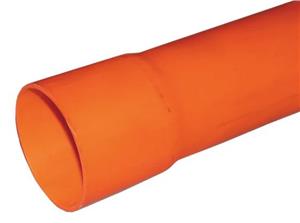(DD)-100mm-Orange-PVC-Duct--RRJ-6m-(33411)