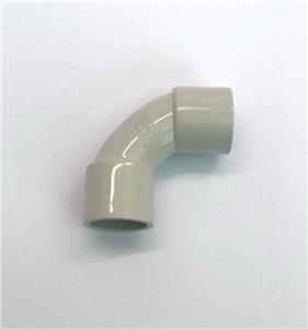 20mm-Solid-Elbow-/-Bend-245/20-(Grey)-(35008)