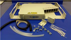 9-1154997-7-(F)-CO-POS-L-KTU-Grey-1RU-Pivoting-Optical-Shelf-(33814)