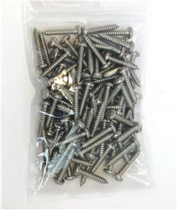 Stainless-Steel-Screw-Square-Drive-Pan-Head-12g-x-30mm-pkt/100-(35370)