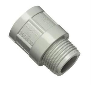 (RP)-Clipsal-263/20--PVC-Adaptor-Grey-(for-Fibre-ETP)-(35286)