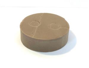 PE-Foam-Bung-for-75mm-Pillar---Cream-(30004)