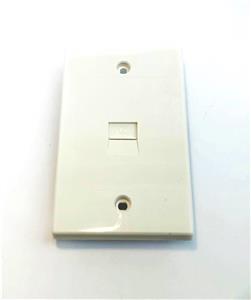 Faceplate-Single-Vertical-BT-Socket-White-(PDL-500)-(30407)