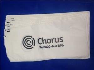 Chorus-NZ-Cable-Cover-Bags-Black/White-(pkt-of-100-bags)-(30420)
