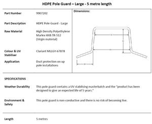 (OS)-HDPE-Pole-Guard---Large---5-metre-Length-(Quantities-less-than-10)-(35114)