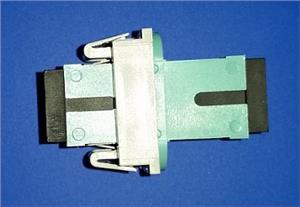 CC9760-000-(F)-OC-ADK-S5-S5-NNCS-AQ-SC/PC-AQUA-Simplex-Adapter-and-retainer-clip-(33888)