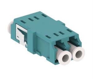 EH1458-002-(F)-Adapter-MM-LC-Duplex-Ceramic-AQUA---Flangeless-(36195)