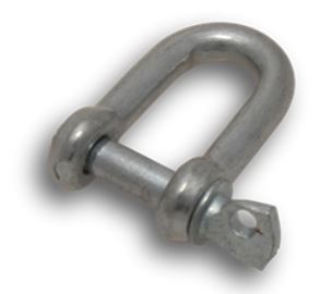 SH8 D Shackle 8mm Pin Galv