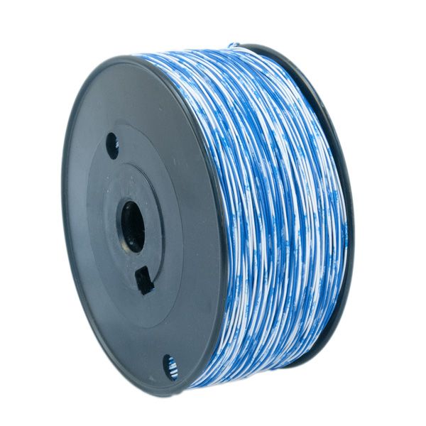 Cable Jumper Wire Blue/White 0.5mm 2c TAC PVC NY (200m/reel)